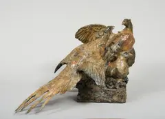 Sherry Sander, Spring Squabble, Bronze, cast 16.35