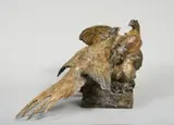 Sherry Sander, Spring Squabble, Bronze, cast 16.35
