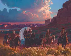 Mark Maggiori, Entering Utah, Oil on canvas