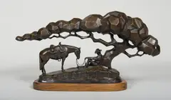 Rick Terry, Trail Break, Bronze, cast 1/10