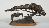 Rick Terry, Trail Break, Bronze, cast 1/10