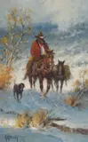 G. Harvey, Takin' em Home, Oil on board