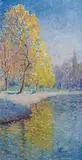 James Harwood, Seasons Spring, Oil on canvas
