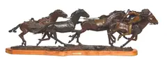Stolen Honor by Dave McGary, Bronze, cast 9/15, sold Apr 2025