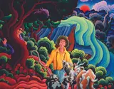 Kim Douglas Wiggins, Voice of Jealousy, Oil on canvas