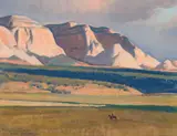 Maynard Dixon, Mesa Toward Sunset