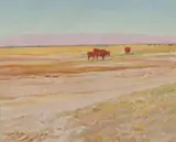 Maynard Dixon, Morning on the San Joaquin Plains