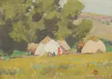 Maynard Dixon, Apache Camp