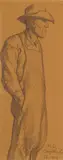 Maynard Dixon, Okie, Graphite