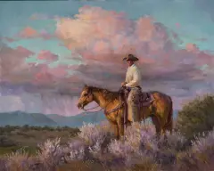 Shawn Cameron, Reminiscing, oil on canvas