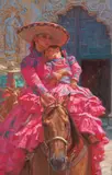 Gladys Roldan-de-Moras, Guardians of Tradition, oil