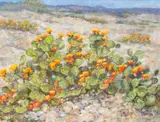 Robert Hamman, West Texas Gold, oil on canvas