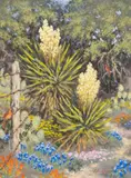 George Schwegmann, For the Birds -- and Ladybird, acrylic on canvas