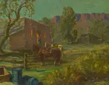 William Darling, Trading Post, oil