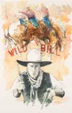 John Dawson, Wild Bill, watercolor