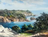 José Vives-Atsara, Costa Brava - Catalonia, Spain, oil on canvas
