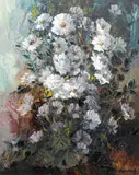 José Vives-Atsara, White Flowers