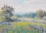 Robert Harrison, Texas Gold, oil on canvas