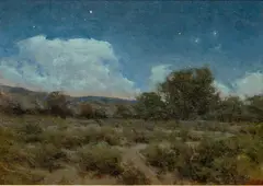 Michael Lynch, Distant Thunder, 2021, oil on linen