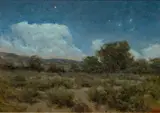Michael Lynch, Distant Thunder, 2021, oil on linen