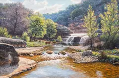 Mark Keathley, Texas Grandeur, 1996, oil on canvas
