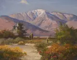 Robert Wood, Desert Spring, oil on canvas