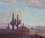 Jack Van Ryder, Canyon Symphony, oil on canvas