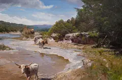 James Robinson, Ladies & Gents, oil on canvas