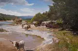 James Robinson, Ladies & Gents, oil on canvas