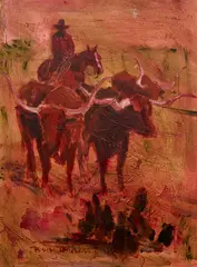 Buck Taylor, Almost Home, 2006, oil on canvas