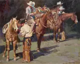 Xiang Zhang, Reload, oil on canvas