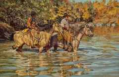 Sonya Terpening, The Only Way to Get There, oil on canvas