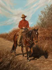 Joel Phillips, The Autumn Trail, oil on canvas