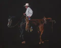 Karen Cooper, Cool Evening Warmup, pastel