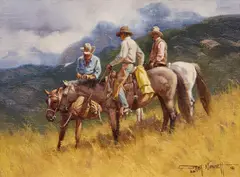 Gary Niblett, Mountain Meadow, 1988, oil on canvas