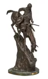 Frederic Remington, Mountain Man, bronze