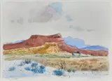 Clay McGaughy, Tri-Color, watercolor