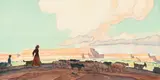 Maynard Dixon, Shepherdess in Mesa Land