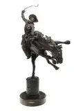 Harry Jackson, Two Champs, 1974, bronze