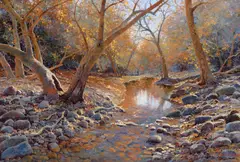 Francois Koch, Maple Creek, 1998, oil on canvas