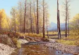 Francois Koch, Prelude to Winter, 2004, oil on canvas