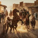 Joe Kronenberg, Breakaway, 2026, oil on board