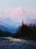 Sydney Laurence, Bad Waters of the Tokacheetna River, Alaska