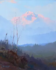Sydney Laurence, Mt. McKinley, Oil on canvas