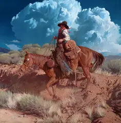 Mark Maggiori, Down the Wash, 2015, oil on canvas