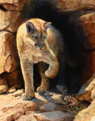 Bonnie Marris, Timing, oil on canvas