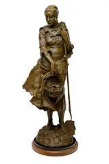 Herb Mignery, Dusty Winds and Dainty Lace, 2004, bronze
