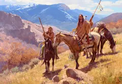 Jim Norton, The Hunters, 2004, oil on canvas