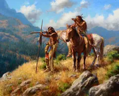 Don Oelze, The Long Shot, 2022, oil on canvas