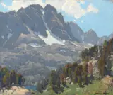 Edgar Alwin Payne, In the Sierra, oil on canvas